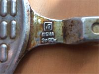 Лот: 11089383. Фото: 3. Вафельница алюминиевая СССР. Домашний быт