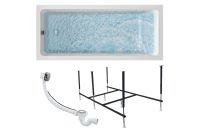 Лот: 25257996. Фото: 9. Ванна пристенная Marka One Bianca