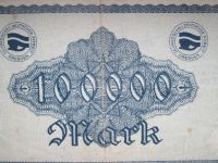 Лот: 19167582. Фото: 4. Банкнота Cто тысяч марок 1923... Красноярск