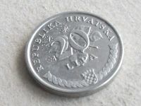 Лот: 17896760. Фото: 2. Монета 20 лип Хорватия 1999 флора... Монеты