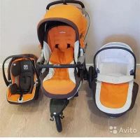 Лот: 14557157. Фото: 2. Коляска peg perego GT3 (3 в 1... Детский транспорт