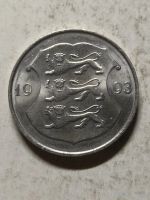 Лот: 16497378. Фото: 2. Эстония 1 крона, 1993. Монеты