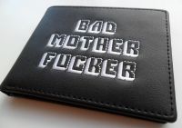 Лот: 1384523. Фото: 2. Кошелек Bad Mother Fucker (черный... Ручная работа