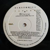 Лот: 20238377. Фото: 5. LP ● Eurythmics ● Savage ● {RSA-Canada...
