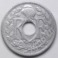 Лот: 210925. Фото: 2. Франция. 10 сантим 1941г. Цинк... Монеты
