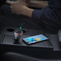 Лот: 24950297. Фото: 3. Автомобильное_З\У - USB + Type... Смартфоны, связь, навигация