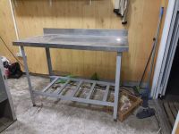 Лот: 20673925. Фото: 2. Стол нержавейка. Кухонная мебель