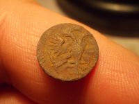 Лот: 15875074. Фото: 4. Полушка 1721 года. Пётр 1. Красноярск