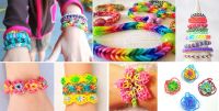 Лот: 4520803. Фото: 2. Резиночки для Rainbow Loom.(разноцветные... Вязание, шитье
