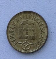Лот: 16424203. Фото: 2. Монета 1 эскудо Португалия. Монеты