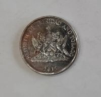 Лот: 21214741. Фото: 2. Монета Тринидад и Тобаго 25 центов... Монеты