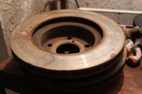 Лот: 3468615. Фото: 4. Тормозные диски+супорта с Impreza... Красноярск