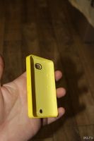 Лот: 9437241. Фото: 3. Задняя крышка Nokia Asha 501 желтая... Смартфоны, связь, навигация