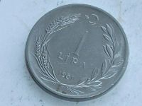 Лот: 8950772. Фото: 8. Монета 1 лира Турция 1961 портрет...