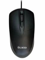 Лот: 25796856. Фото: 2. МЫШЬ ПРОВОДНАЯ OLMIO CM02 BK. Периферия