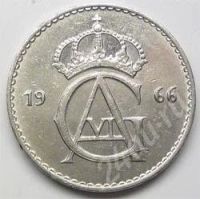 Лот: 203346. Фото: 2. Швеция. 50 оре 1966г. Монеты
