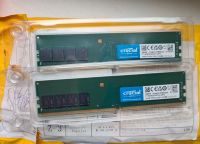 Лот: 19323688. Фото: 2. ОЗУ Crucial RAM DDR4 16GBx2 3200MHz... Комплектующие