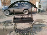 Лот: 3051925. Фото: 14. Мангал с крышей и двумя столиками...