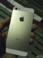 Лот: 8807827. Фото: 2. Отличный iPhone 5S 32GB Gold LTE... Смартфоны, связь, навигация