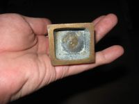 Лот: 6042532. Фото: 6. Настольное распятие бронза Европа