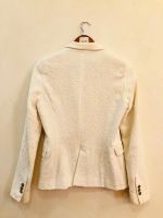 Лот: 18575899. Фото: 3. Белый фактурный пиджак ZARA. Одежда, обувь, галантерея