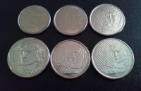 Лот: 8773658. Фото: 2. Бразилия 6 монет 1994-96. Монеты