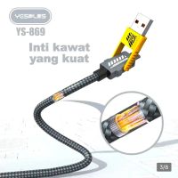 Лот: 25794455. Фото: 5. КАБЕЛЬ YESPLUS 4в1 YS-869 Braided...
