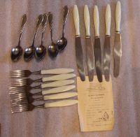 Лот: 23230610. Фото: 7. Столовый набор СССР. Ложки чайные...