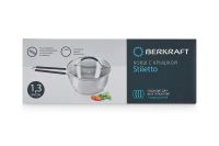 Лот: 24771386. Фото: 6. Ковш с крышкой BERKRAFT Stiletto