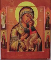 Лот: 13236860. Фото: 2. икона Пресвятая Богородица Толгская. Живопись, скульптура, фото