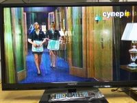 Лот: 14238531. Фото: 2. Телевизор Fusion fltv-32l24b. ТВ и видео