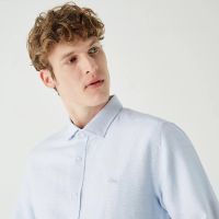 Лот: 22703164. Фото: 5. Мужская рубашка Lacoste Slim Fit