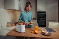 Лот: 23355522. Фото: 2. Тостер Accesstyle TS2P200W (Новый... Мелкая бытовая техника