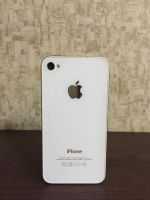 Лот: 4919155. Фото: 2. Apple iPhone 4 16GB White. Смартфоны, связь, навигация