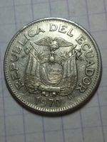 Лот: 10354661. Фото: 2. 1 сукре Эквадор. Монеты