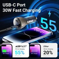 Лот: 21590930. Фото: 6. Автозарядка ACEFAST B10 metal...