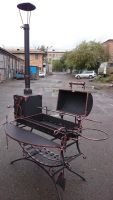 Лот: 6062800. Фото: 14. Мангал с гриль - барбекю, топка...