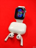 Лот: 16933429. Фото: 4. Комплект Apple Watch 6 + Airpods...