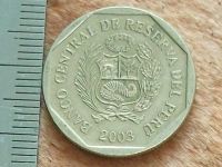 Лот: 10018137. Фото: 7. Монета 50 сентимо Перу 2003 герб