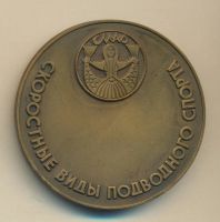 Лот: 14797009. Фото: 2. СССР 1972 Медаль Чемпионат Европы... Значки, медали, жетоны