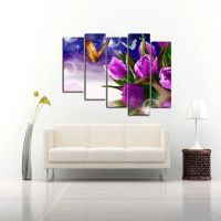 Лот: 9146241. Фото: 2. Модульная картина Мир прекрасного... Картины, панно