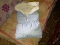 Лот: 1699414. Фото: 2. Голубой конверт на синтепоне. Одежда и аксессуары