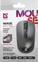 Лот: 20275535. Фото: 7. Мышь беспроводная Defender Wave...