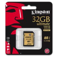 Лот: 5218360. Фото: 2. Kingston Ultimate SDHC 32Gb Class... Носители информации