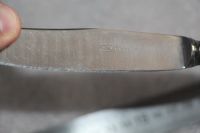 Лот: 20562009. Фото: 5. Большой столовый нож, мельхиор...