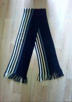 Лот: 13484736. Фото: 2. Шарф длинный чёрный с полосами. Аксессуары