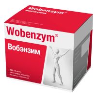 Лот: 23715654. Фото: 2. Вобэнзим таблетки покрытые оболочкой... Медицина