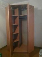 Лот: 4006066. Фото: 2. Шкаф для одежды 0,9х0,9х2,1 угловой. Хранение вещей