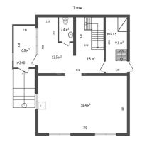 Лот: 25365484. Фото: 2. 4-комн. дом , Красноярск проспект... Продажа