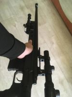 Лот: 25398272. Фото: 2. Страйкбольная винтовка Metal Sniper... Военно-спортивные игры